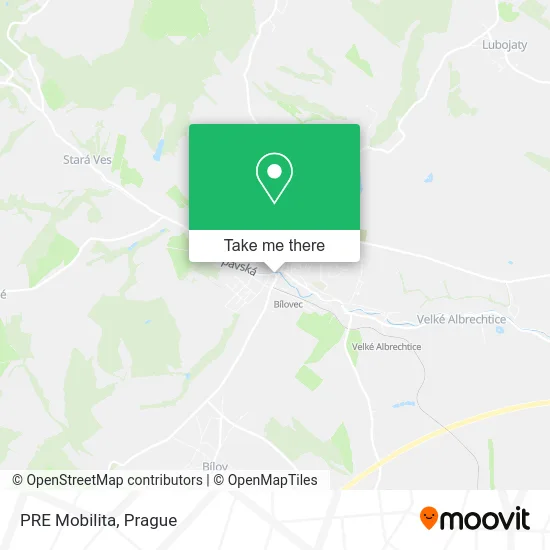 Карта PRE Mobilita