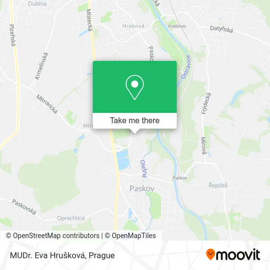 Карта MUDr. Eva Hrušková
