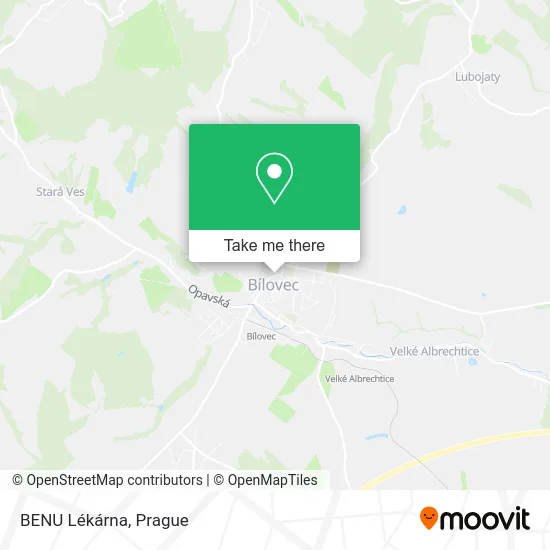 Карта BENU Lékárna