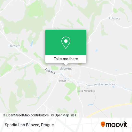Карта Spadia Lab-Bilovec