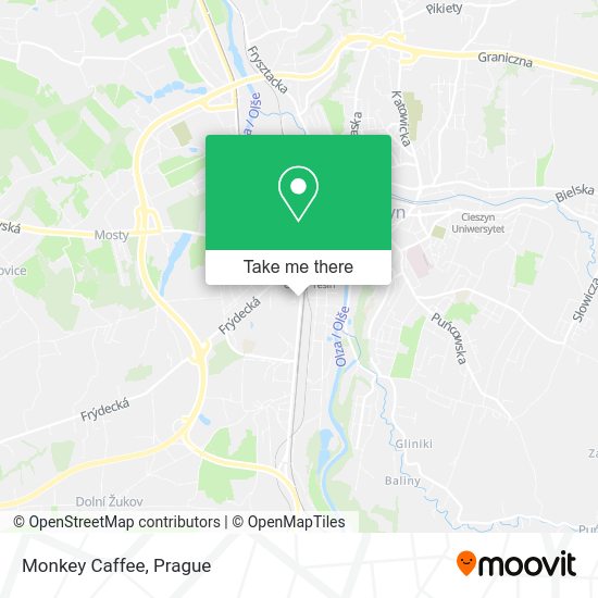 Карта Monkey Caffee