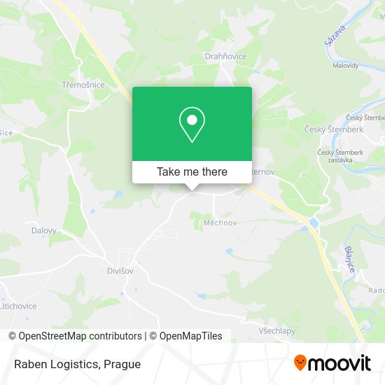 Карта Raben Logistics