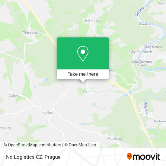 Карта Nd Logistics CZ