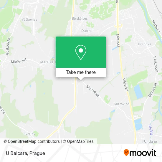 Карта U Balcara