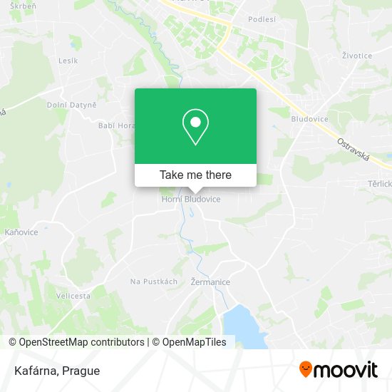 Карта Kafárna