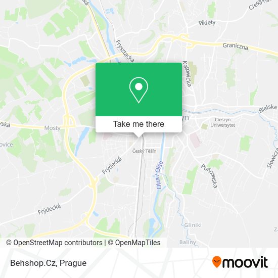 Карта Behshop.Cz