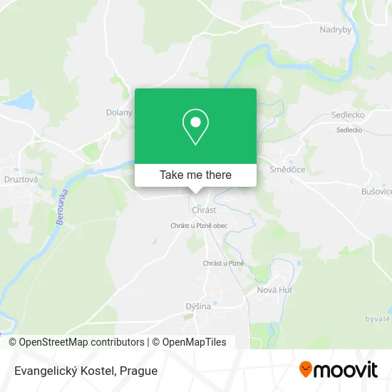 Evangelický Kostel map