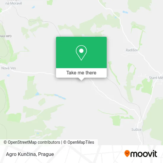 Карта Agro Kunčina