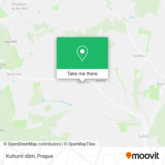Карта Kulturní dům
