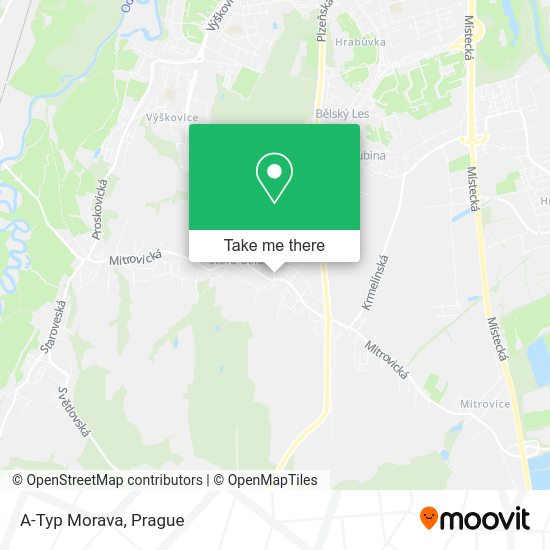 Карта A-Typ Morava