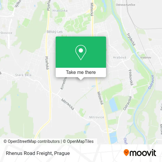 Карта Rhenus Road Freight