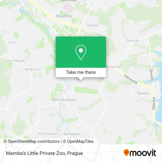 Карта Mamba's Little Private Zoo