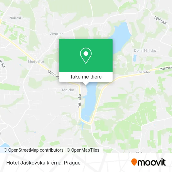 Карта Hotel Jaškovská krčma