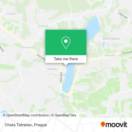 Карта Chata Tatranec