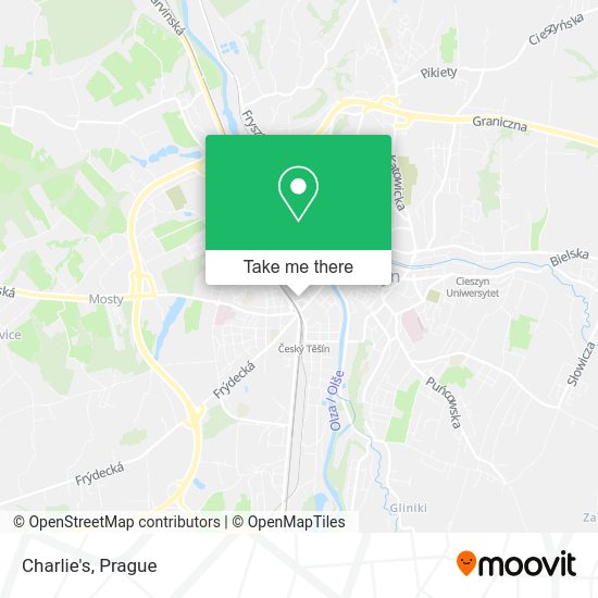 Карта Charlie's