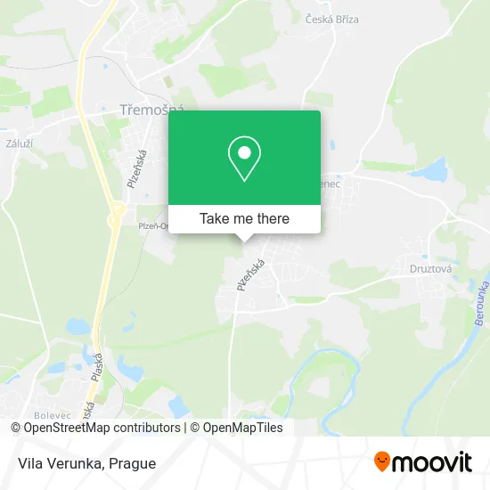 Карта Vila Verunka