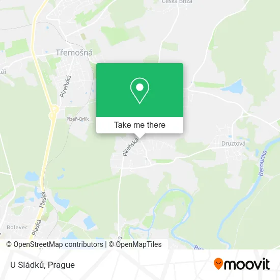 Карта U Sládků