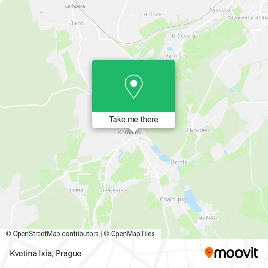 Карта Kvetina Ixia