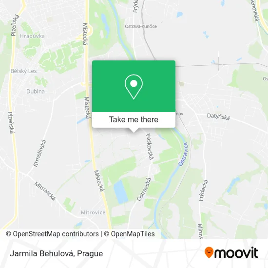 Карта Jarmila Behulová