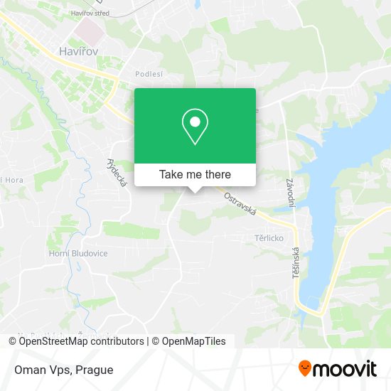 Карта Oman Vps