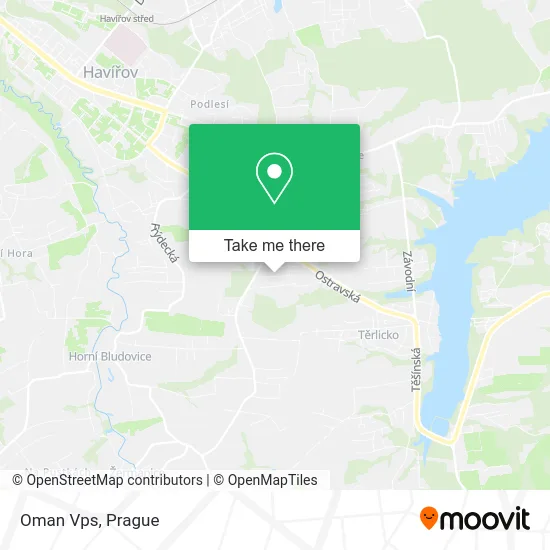 Карта Oman Vps