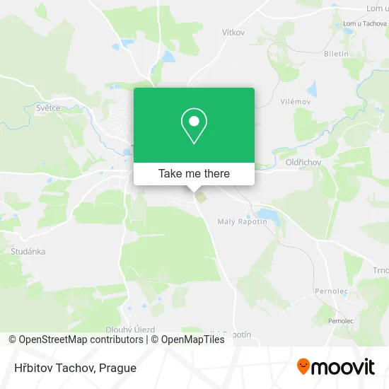 Карта Hřbitov Tachov