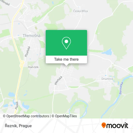 Карта Řezník
