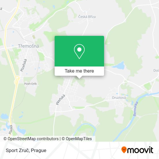 Карта Sport Zruč