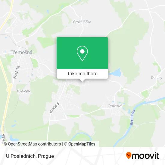 Карта U Posledních