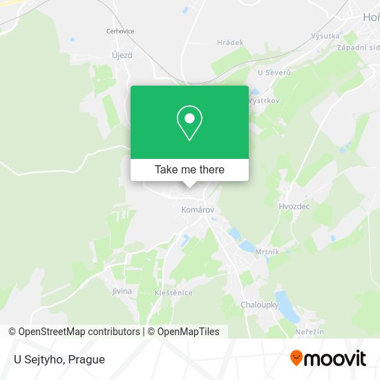 Карта U Sejtyho