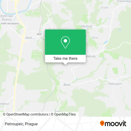 Карта Petroupec