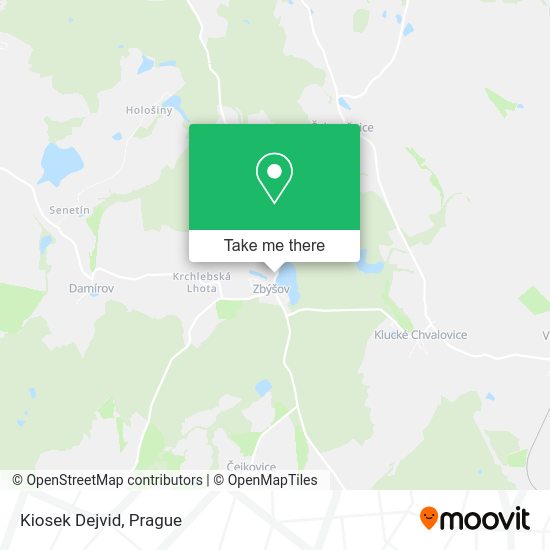 Карта Kiosek Dejvid