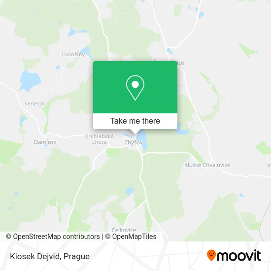Карта Kiosek Dejvid