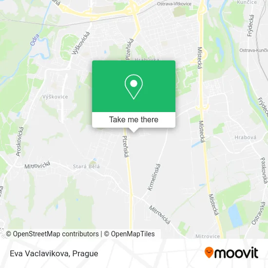 Eva Vaclavikova map