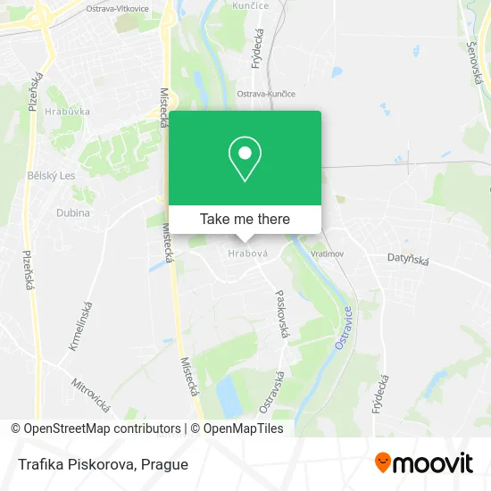 Карта Trafika Piskorova