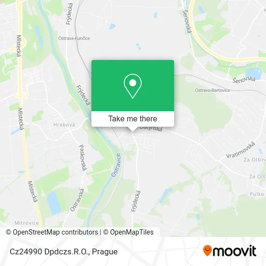 Карта Cz24990 Dpdczs.R.O.