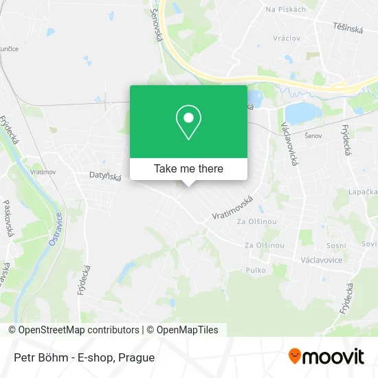 Карта Petr Böhm - E-shop