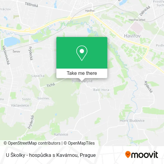 U Školky - hospůdka s Kavárnou map