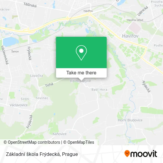 Základní škola Frýdecká map