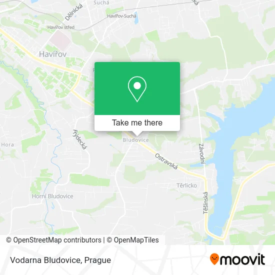 Карта Vodarna Bludovice