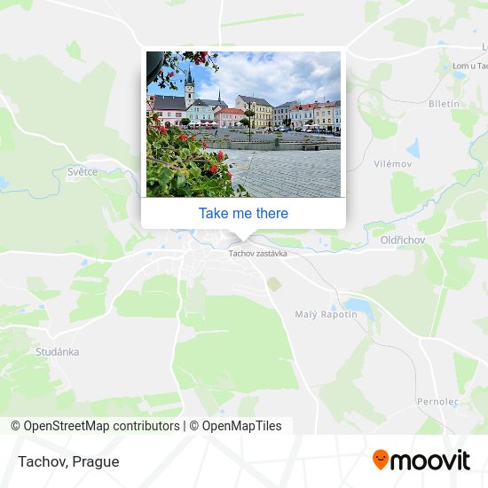 Карта Tachov