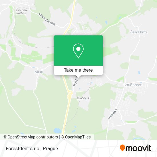 Карта Forestdent s.r.o.