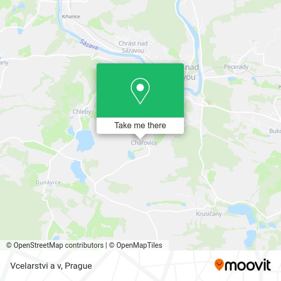 Карта Vcelarstvi a v