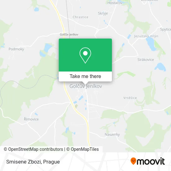 Карта Smisene Zbozi