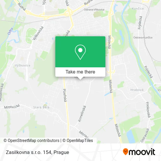 Карта Zasilkovna s.r.o. 154