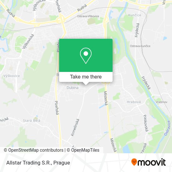 Карта Allstar Trading S.R.