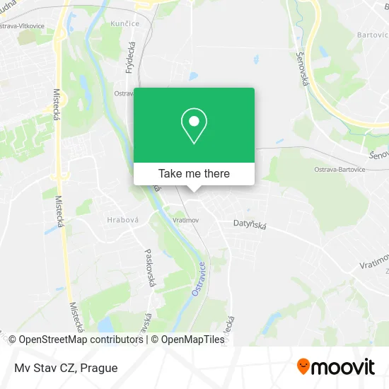 Карта Mv Stav CZ