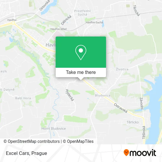 Excel Cars map