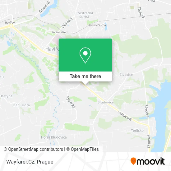 Карта Wayfarer.Cz