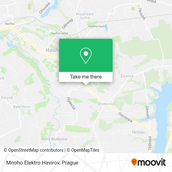 Карта Mnoho Elektro Havirov